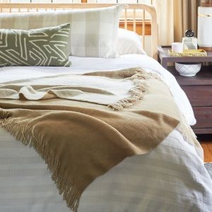 FABFITFUN MARK AND GRAHAM Colorblock Throw